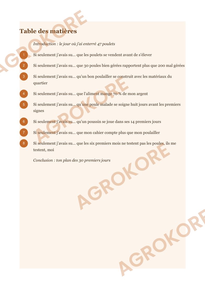 Élever des poules, page 3